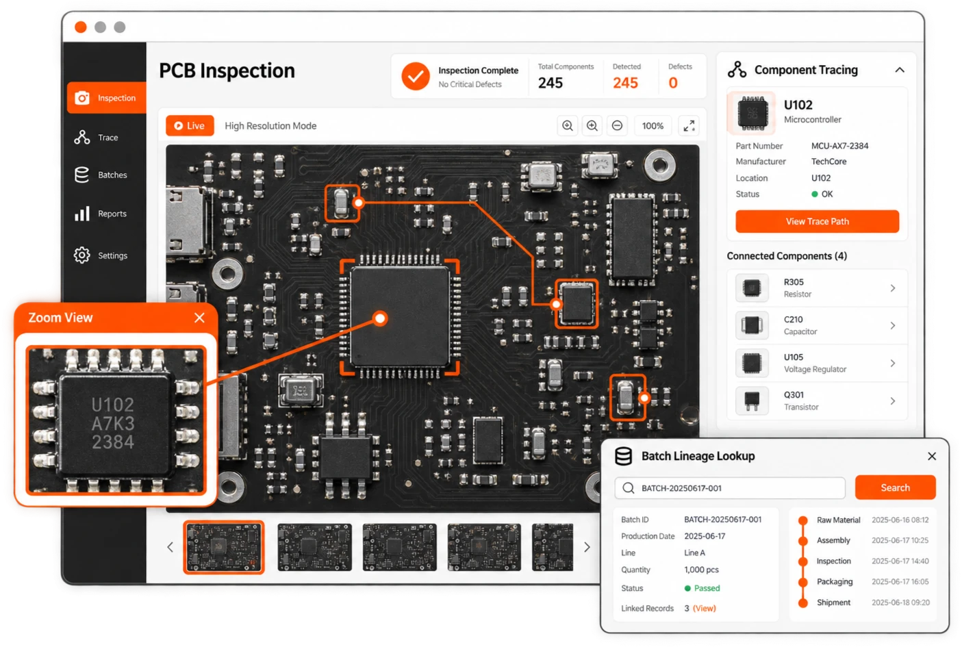 Automated Quality Inspection Data Pipeline for Precision Electronics Assembly