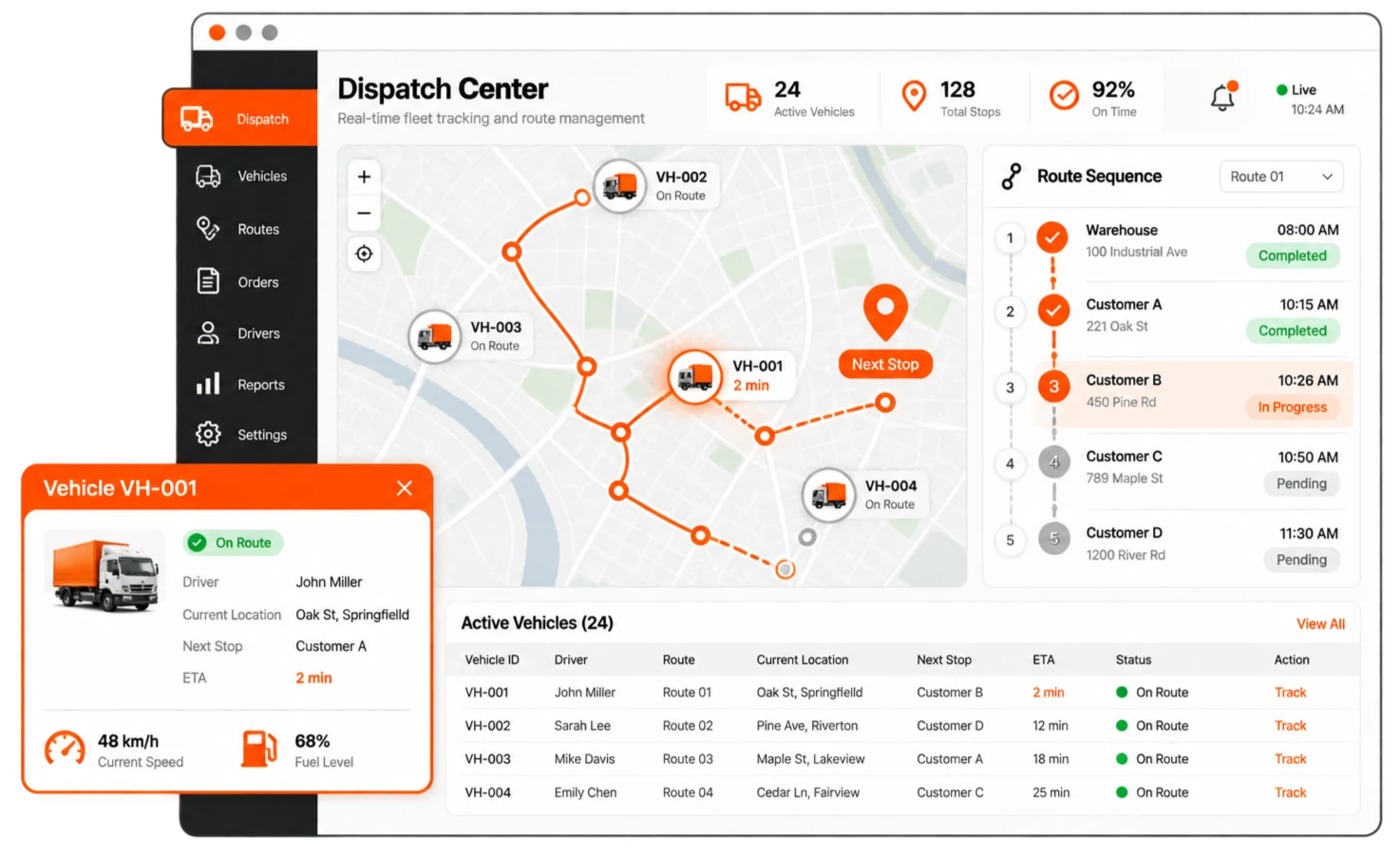 Engineering Real-Time Fleet Telemetry and Route Optimization for Regional Distribution