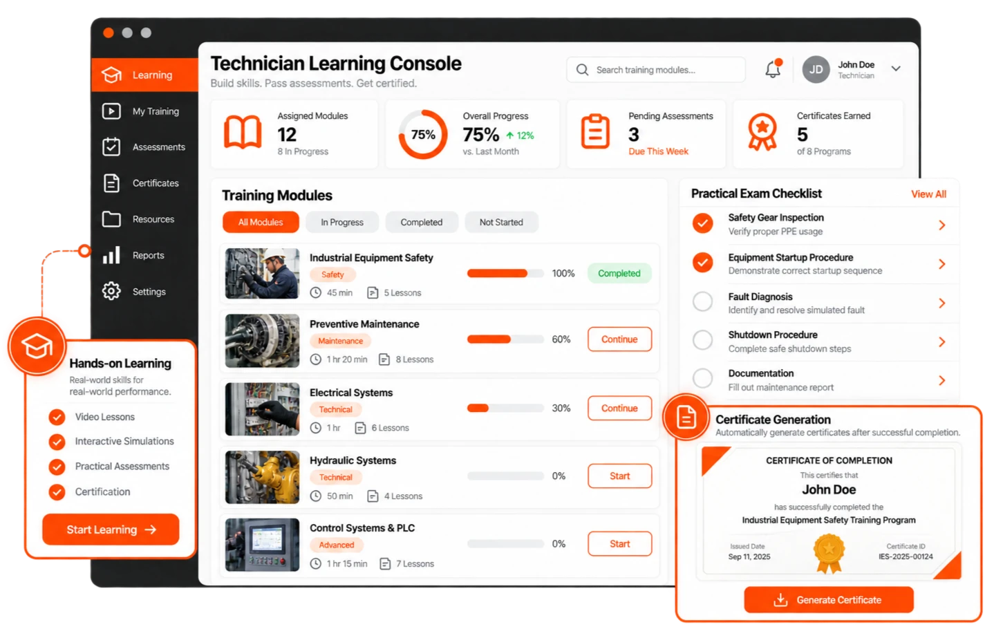 Building a SCORM-Compliant Corporate Training and Certification Portal