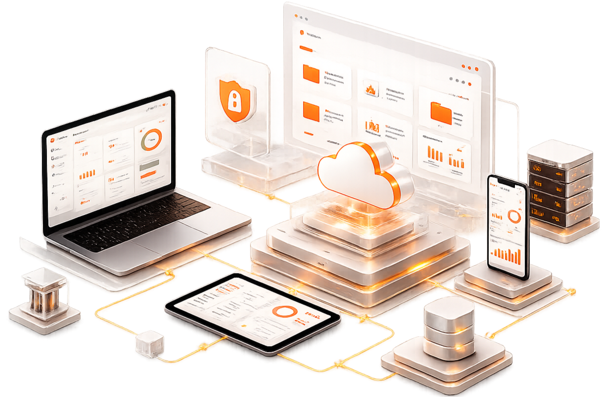 Business Portal Illustration
