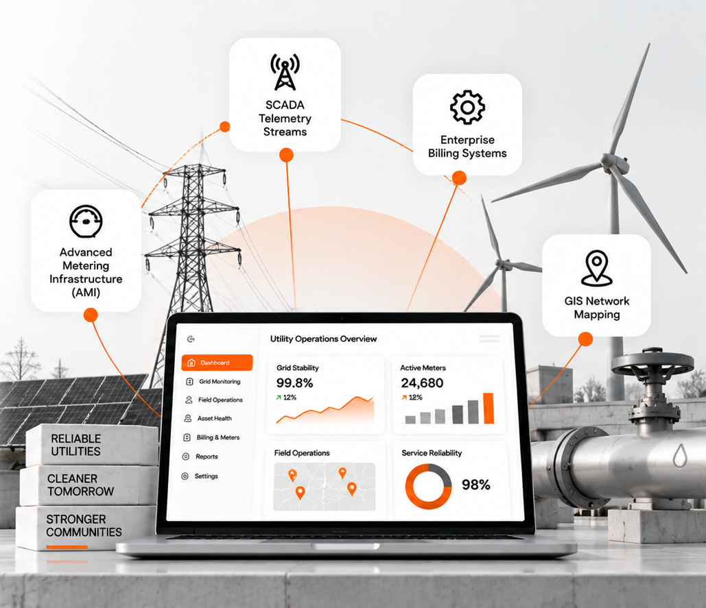 Utility operations connected for tomorrow